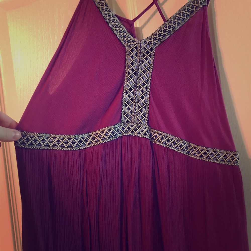 Purple/Fushia Strappy Dress